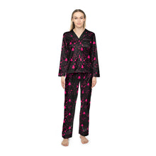 Load image into Gallery viewer, SaraFina Co. - Satin Christmas Pajamas
